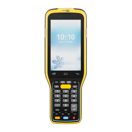 Терминал сбора данных CipherLAB RK95-2M-28K COLD PISTOL (Android 12, NFC, BT/WIFI, двумерный считыватель средней дальности - Zebra SE4750MR, GMS в комплекте с пистолетной рукоятью, кабелем SNAP-ON и БП, без камеры)