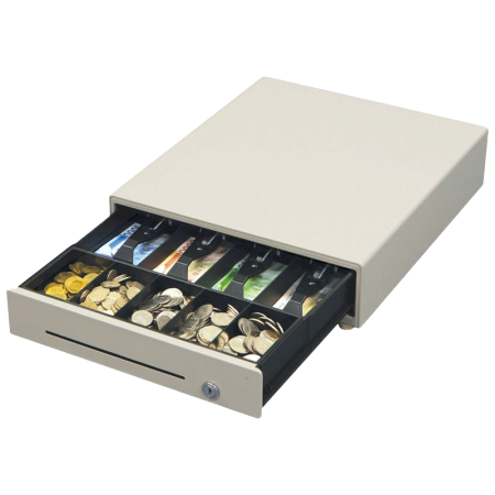 Денежный ящик POS-413IIP белый для Epson, 24V